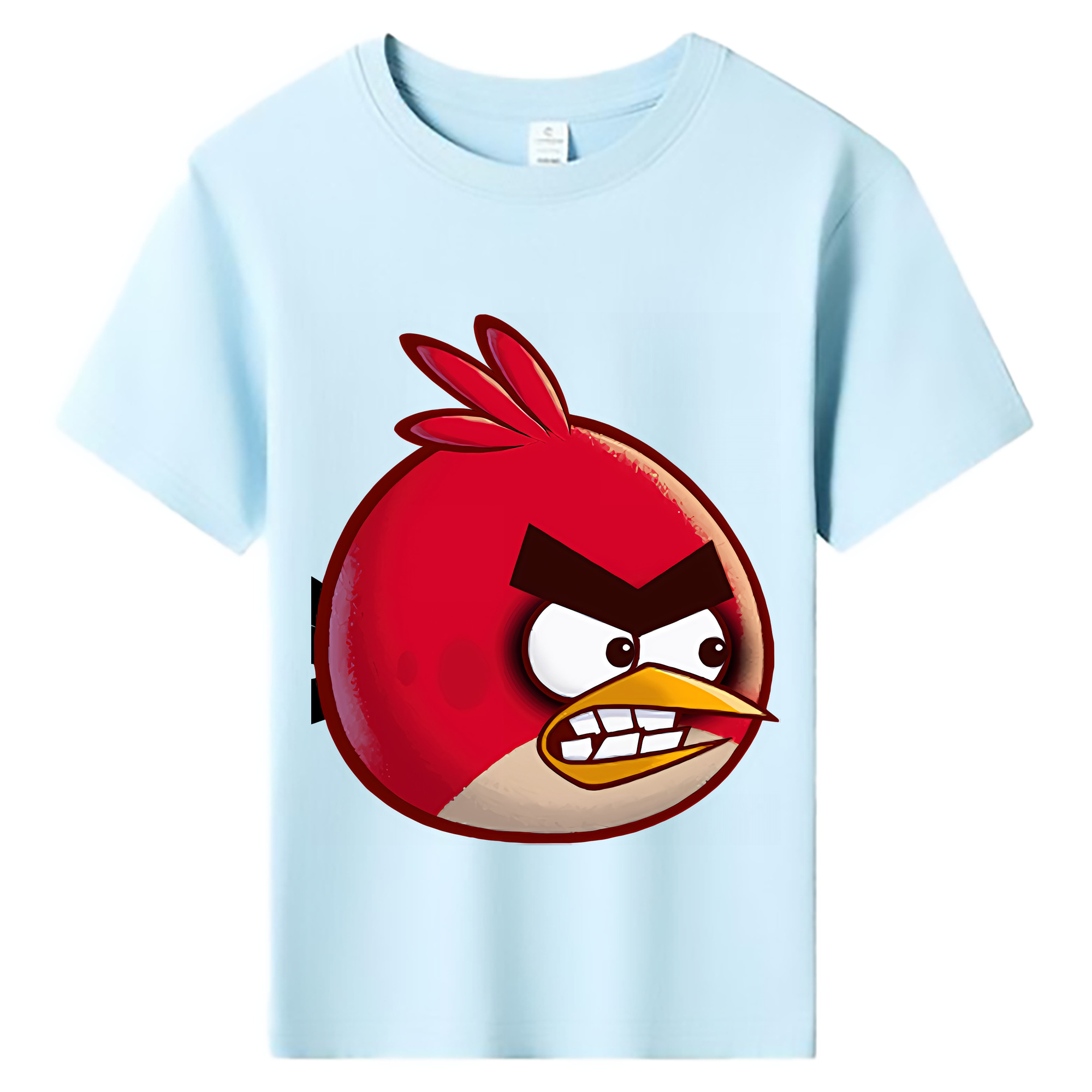 （画像用） Angry Birds アングリーバード 綿100％キッズTシャツ（フロントプリント）